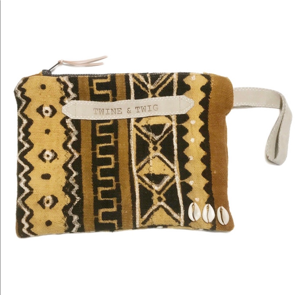 Twine + Twig Mudcloth Clutch